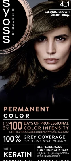 Permanente Cremehaarfarbe