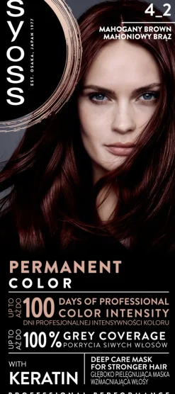 Permanente Cremehaarfarbe
