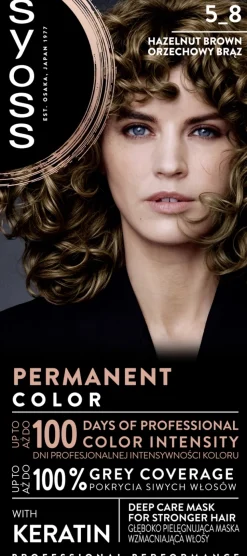 Permanente Cremehaarfarbe