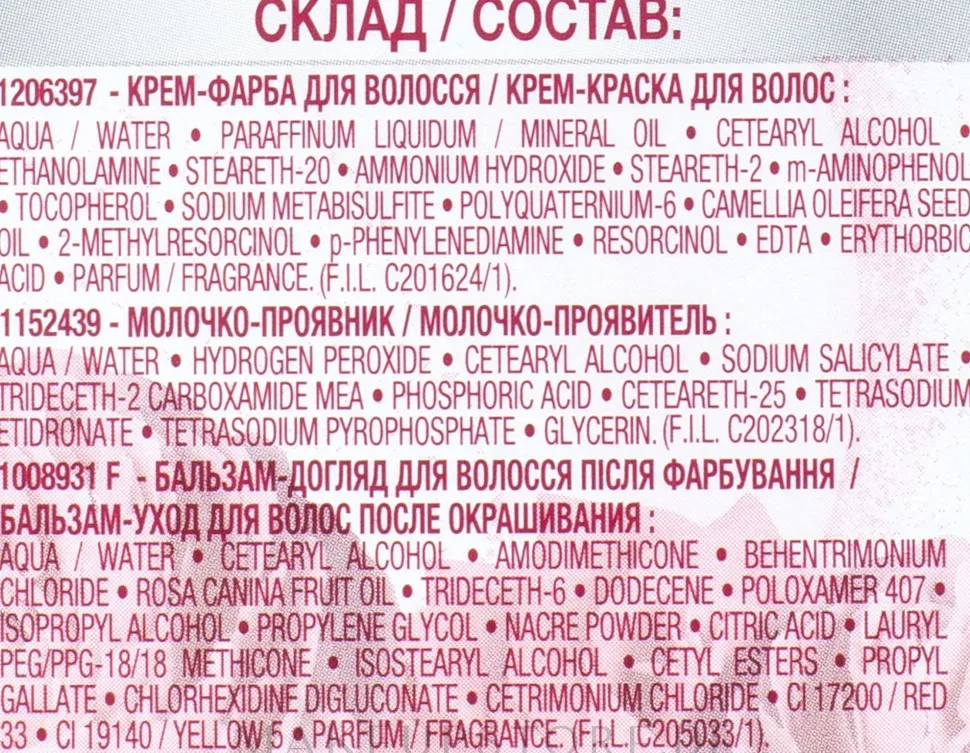 Permanente Cremehaarfarbe