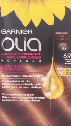 Persistente Creme-Farbe ohne Ammoniak mit Blumenölen