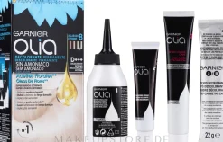 Persistente Creme-Farbe ohne Ammoniak mit Blumenölen