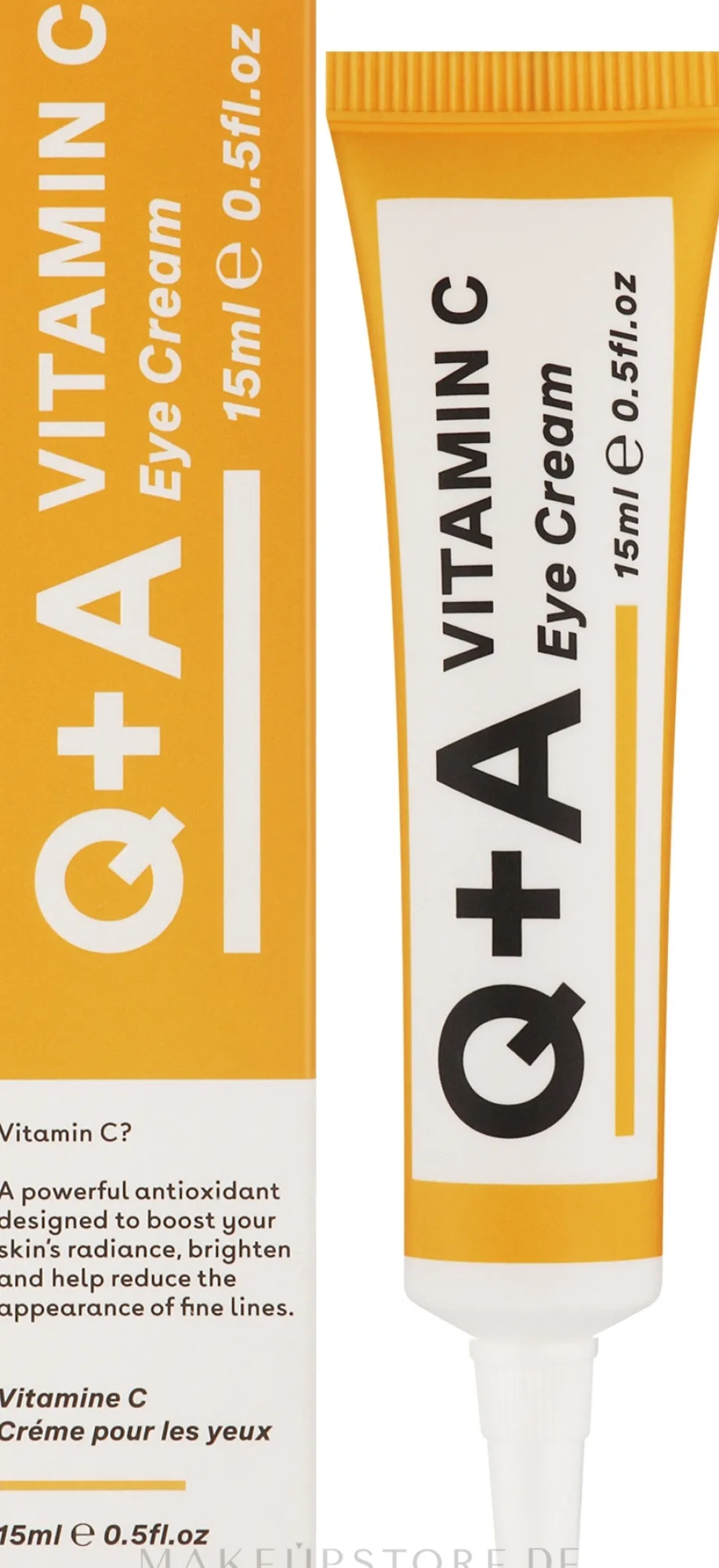Pflegende Augencreme mit Vitamin C