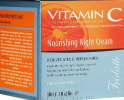 Pflegende Nachtcreme mit Vitamin C