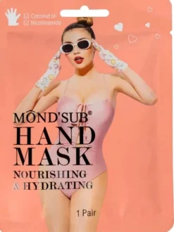 Pflegende und feuchtigkeitsspendende Handmaske-Handschuhe