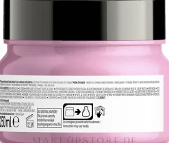 Pflegende und glättende Haarmaske für trockenes und widerspenstiges Haar mit Keratin