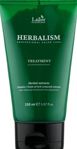 Pflegende und revitalisierende Haarmaske mit Kräuterextrakten