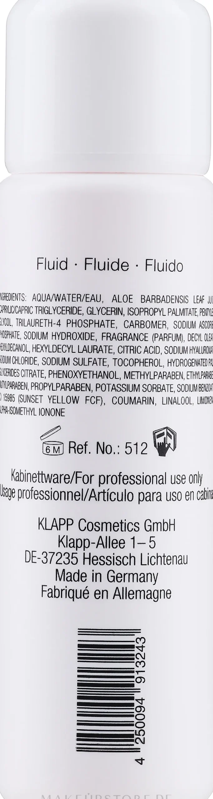 Pflegendes Gesichtsfluid mit Vitamin C und Hyaluronsäure