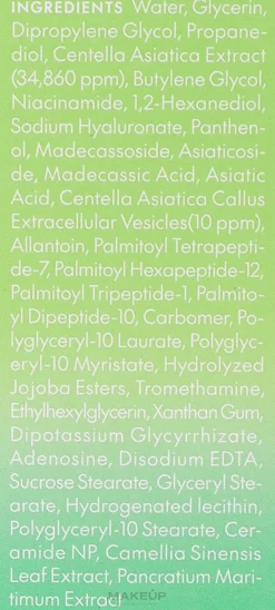 Pflegendes und glättendes Gesichtsserum für empflindliche Haut mit Centella Asiatica