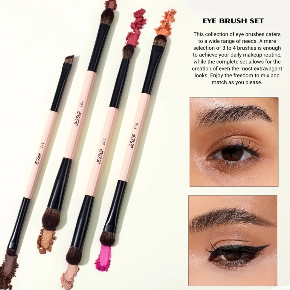 Pinsel- und Schwammset für Make-up, T506