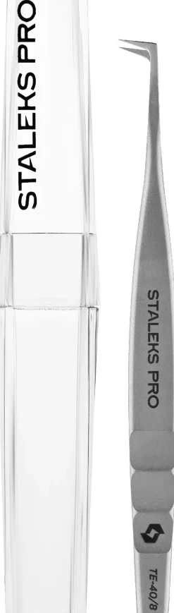 Pinzette für künstliche Wimpern TE-40/8