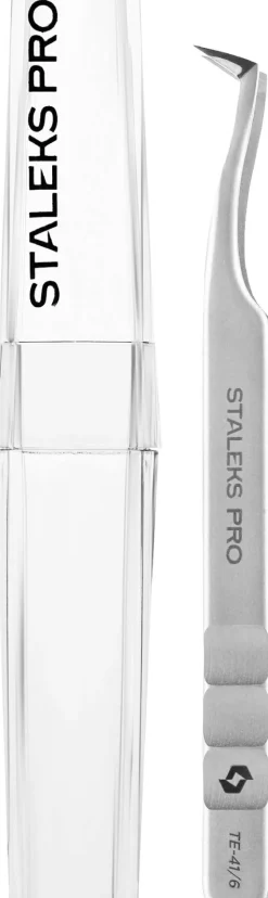 Pinzette für künstliche Wimpern TE-41/6