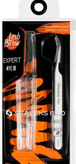 Pinzette für künstliche Wimpern TE-41/8