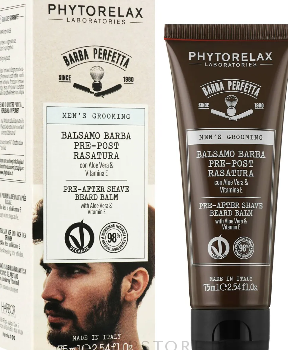 Pre- und After Shave Balsam mit Aloe vera und Vitamin E
