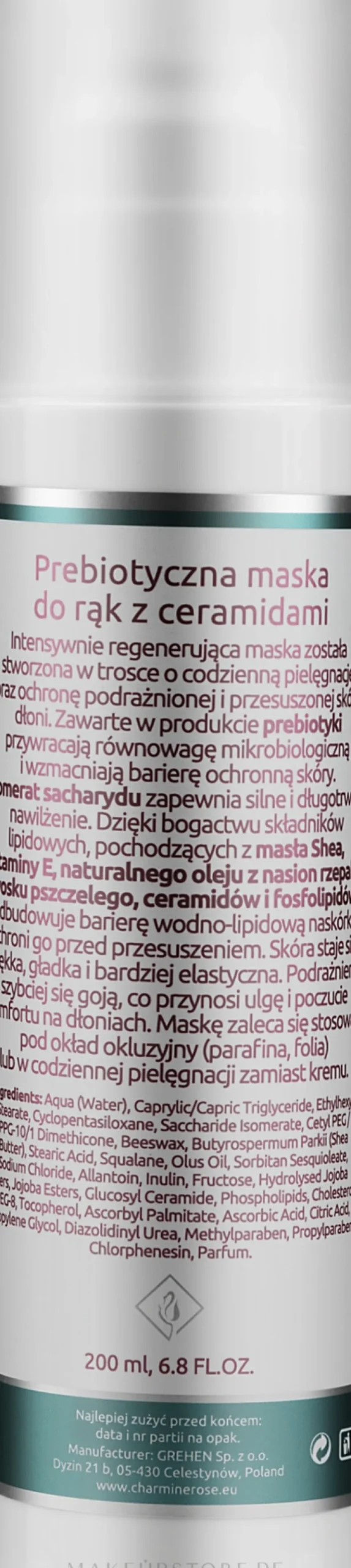 Prebiotische Handmaske mit Ceramiden