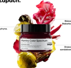 Professionelle Maske für strahlenden Glanz und Erhaltung der 5 Dimensionen des Farbspektrums nach dem Haare färben
