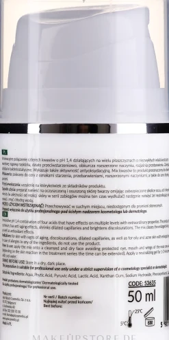 Professionelle Peeling-Säuremischung für das Gesicht