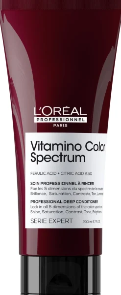 Professioneller Conditioner für strahlenden Glanz und Erhaltung von 5 Dimensionen des Farbspektrums nach dem Färben der Haare
