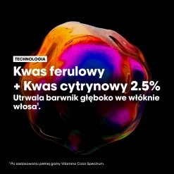 Professioneller Conditioner für strahlenden Glanz und Erhaltung von 5 Dimensionen des Farbspektrums nach dem Färben der Haare