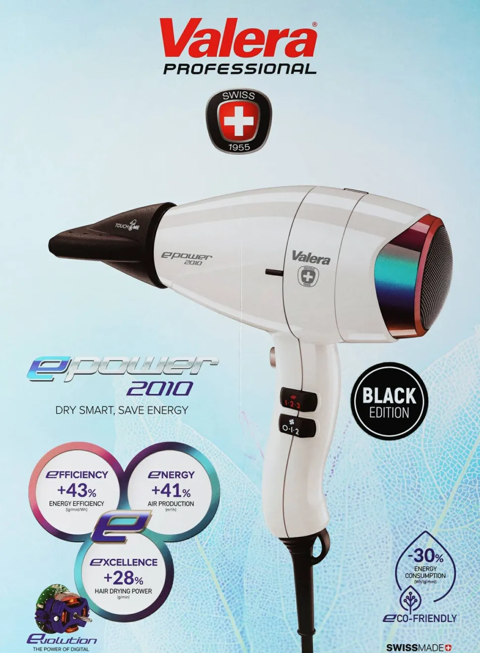 Professioneller Haartrockner schwarz