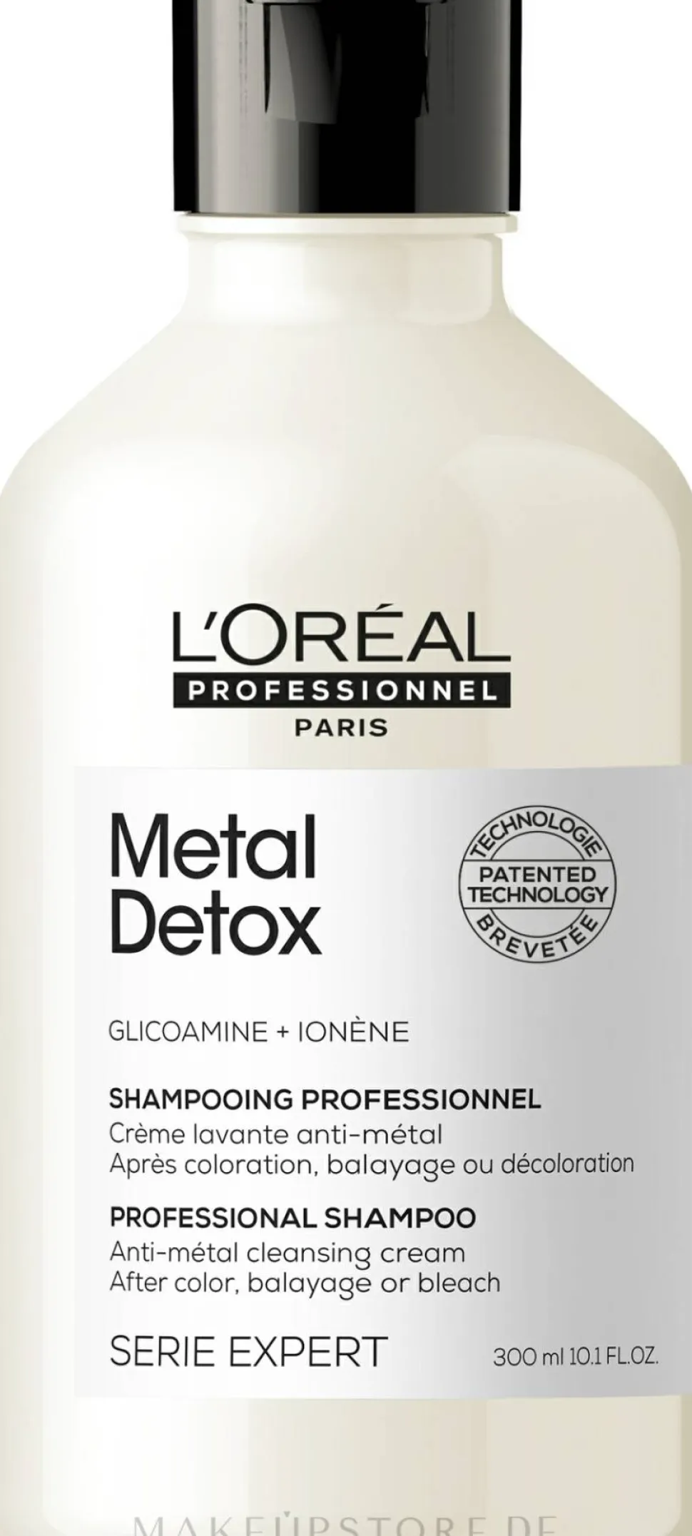 Professionelles Shampoo gegen Metallablagerungen nach Haarfärbung oder -aufhellung