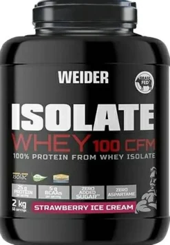 Protein mit Erdbeer-Eiscreme-Geschmack