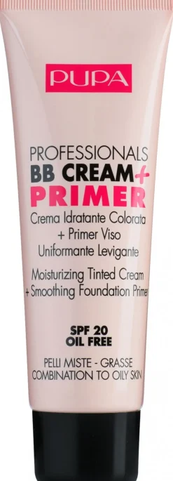 Pupa BB Cream + Primer For Combination To Oily Skin