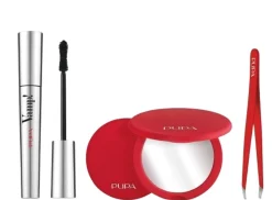 Pupa Vamp! & Tweezers & Mirror (mascara/9ml+ mirror/1pcs+tweezers/1pcs)