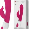 Rabbitvibrator mit G-Punkt- und Klitorisstimulation rosa