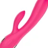 Rabbit-Vibrator mit Heizfunktion, pink