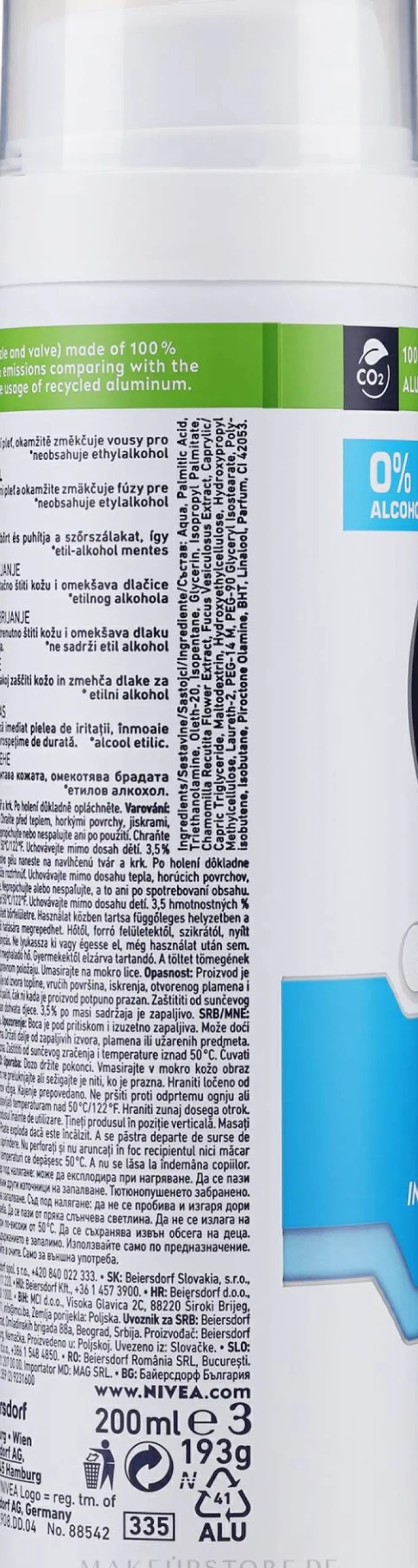 Rasierschaum Sensitive Cool