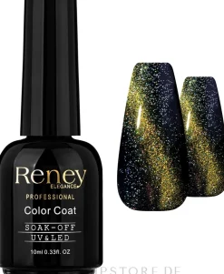 Reflektierender Hybridnagellack Katzenauge