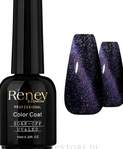 Reflektierender Hybridnagellack Katzenauge