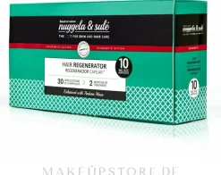 Regenerierende Haarampulle mit Maca-Pflanze
