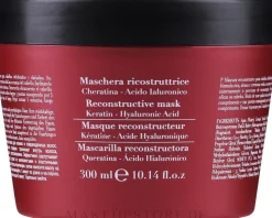 Regenerierende Haarmaske mit Keratin und Hyaluronsäure