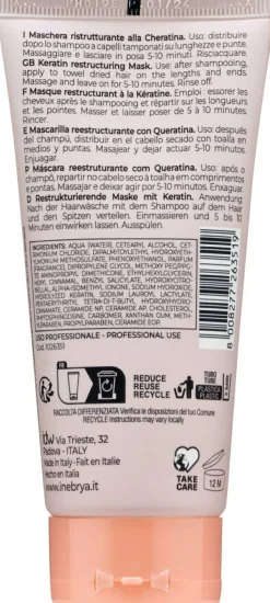 Regenerierende Haarmaske mit Keratin