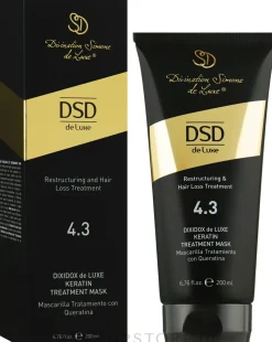 Regenerierende Haarmaske mit Keratin gegen Haarausfall № 4.3