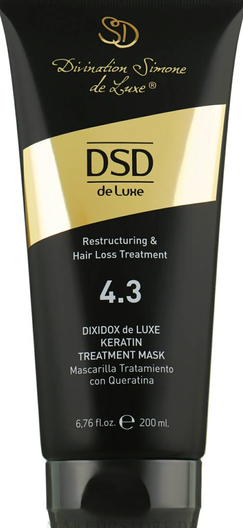 Regenerierende Haarmaske mit Keratin gegen Haarausfall № 4.3