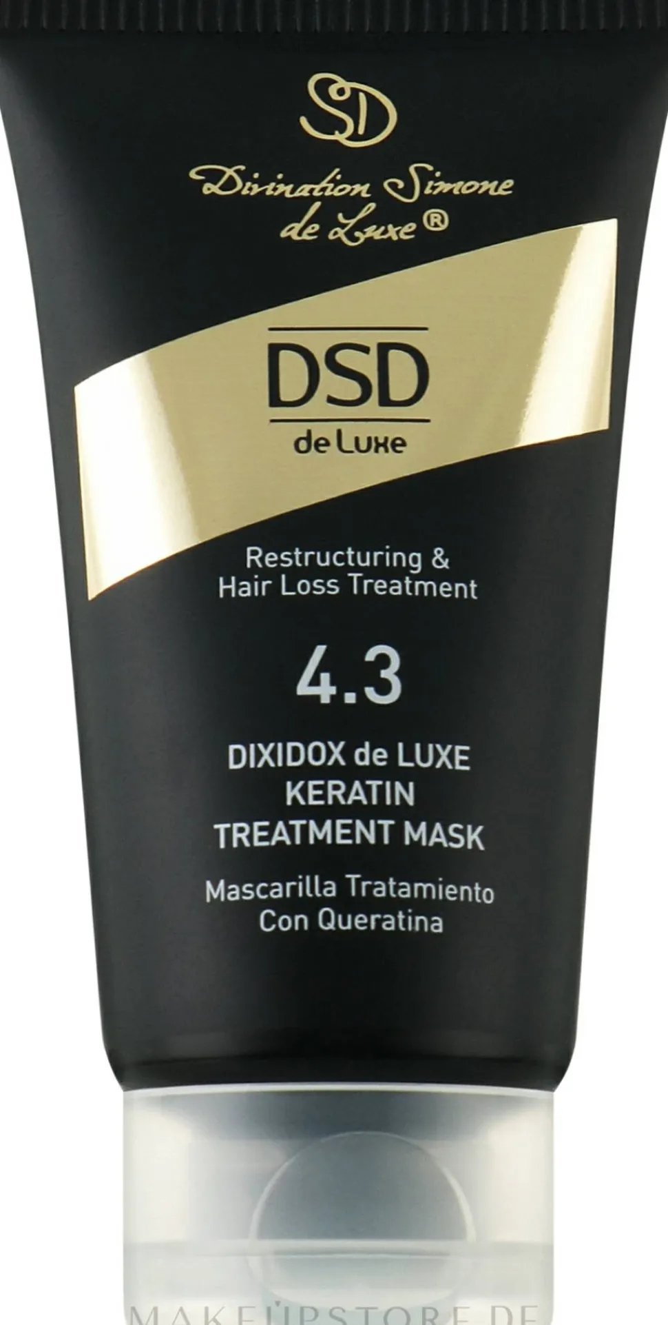 Regenerierende Haarmaske mit Keratin gegen Haarausfall № 4.3