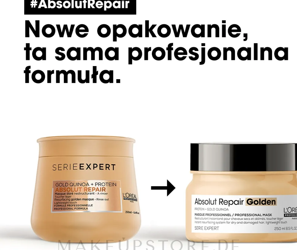 Regenerierende Maske für geschädigtes Haar