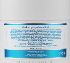Regenerierende, stärkende und nährende Fußmaske mit Propolis