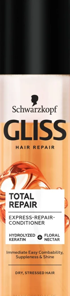 Regenerierender Conditioner mit Keratin für trockenes und strapaziertes Haar ohne Ausspülen