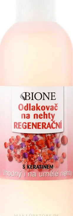 Regenerierender Nagellackentferner mit Keratin