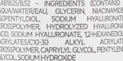 Regenerierendes feuchtigkeitsspendendes Anti-Falten Gesichtskonzentrat mit Vitamin B3 und Hyaluronsäure