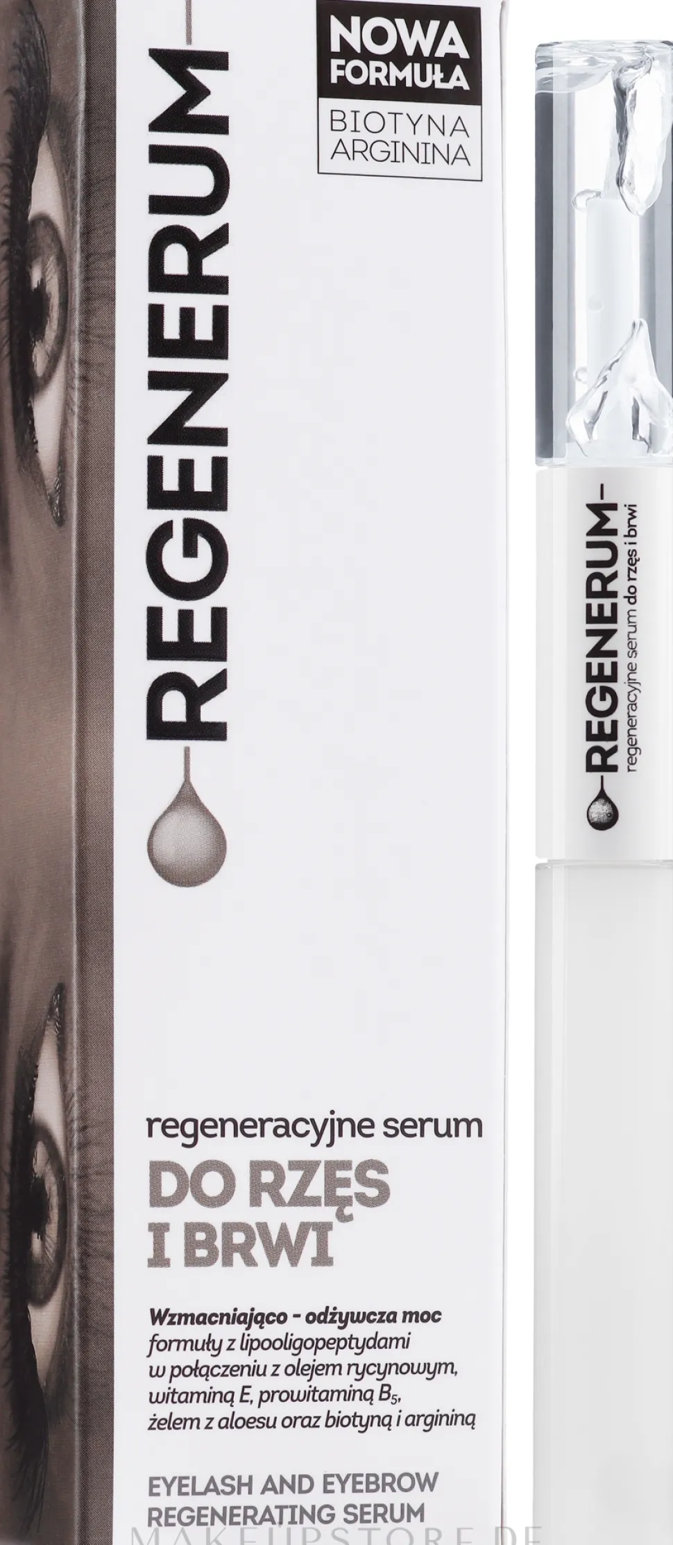 Regenerierendes Serum für Wimpern und Augenbrauen
