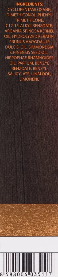 Regenerierendes und schützendes Haaröl mit Argan & Keratin