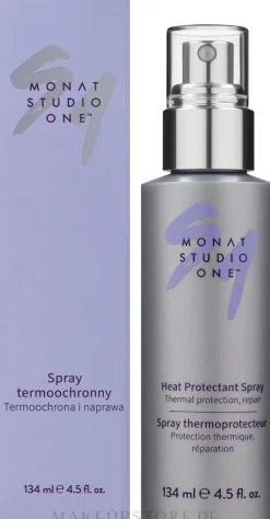 Regenerierendes und thermoschützendes Haarspray bis 232 °C