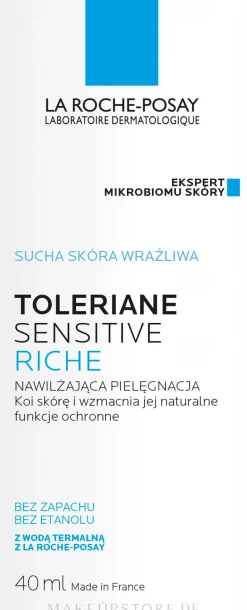 Reichhaltige, prebiotische und schützende Gesichtscreme