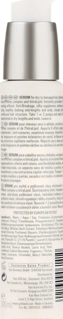 Reichhaltiges regenerierendes Haarserum für trockenes, geschädigtes und gestresstes Haar