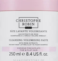 Reinigende Haarpaste für mehr Volumen mit reinem Rassoul und Rosenextrakten